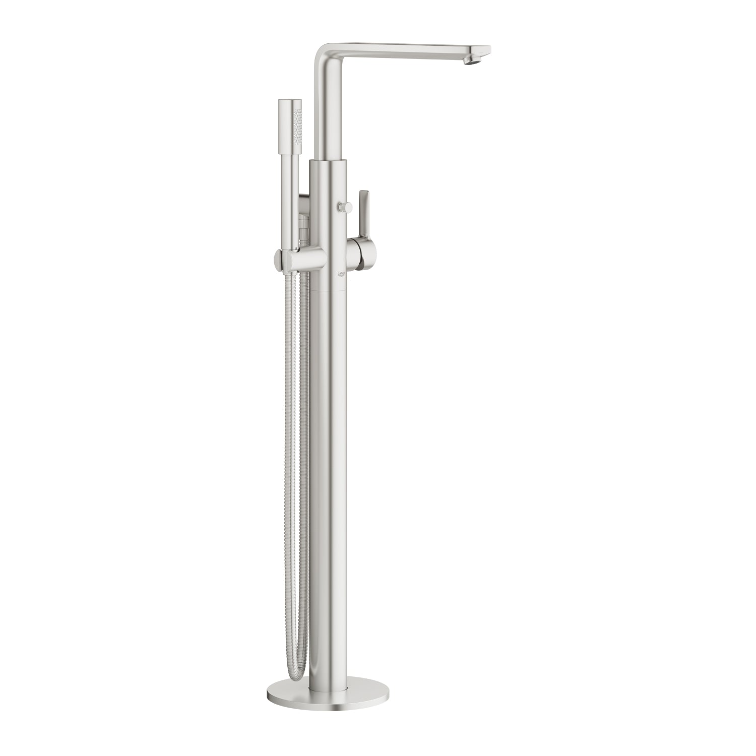 Grohe Lineare Ankastre Yerden Küvet Bataryası (Sıva Üstü Grubu), Paslanmaz Çelik - alternatif görünüm - GROHE 23792DC1