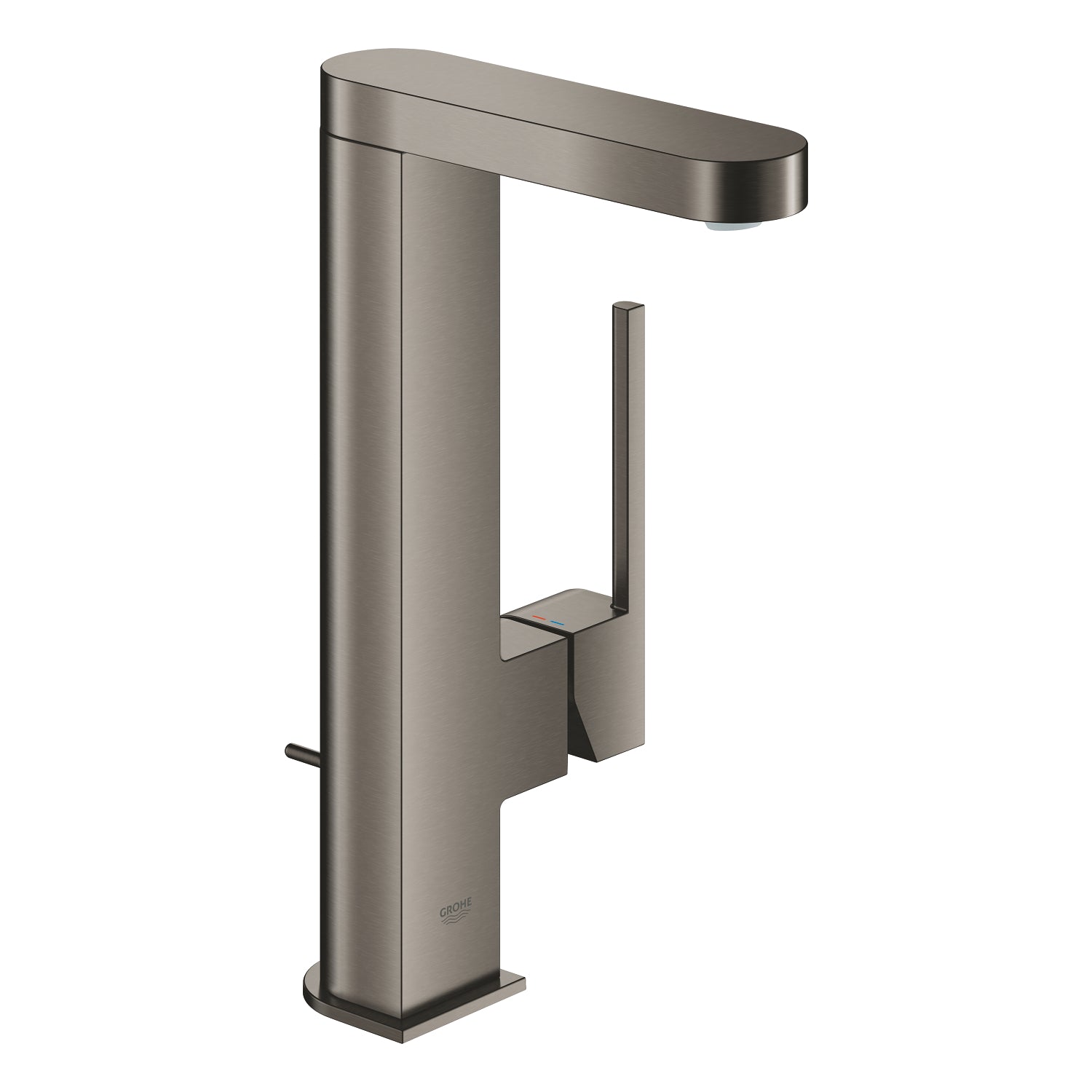 Grohe Plus Yüksek Lavabo Bataryası, Sifon Kumandalı, Fırçalı Sert Grafit - alternatif görünüm - GROHE 23843AL3