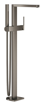 Grohe Plus Yerden Küvet Bataryası (Sıva Üstü Grubu), Fırçalı Sert Grafit - GROHE 23846AL3