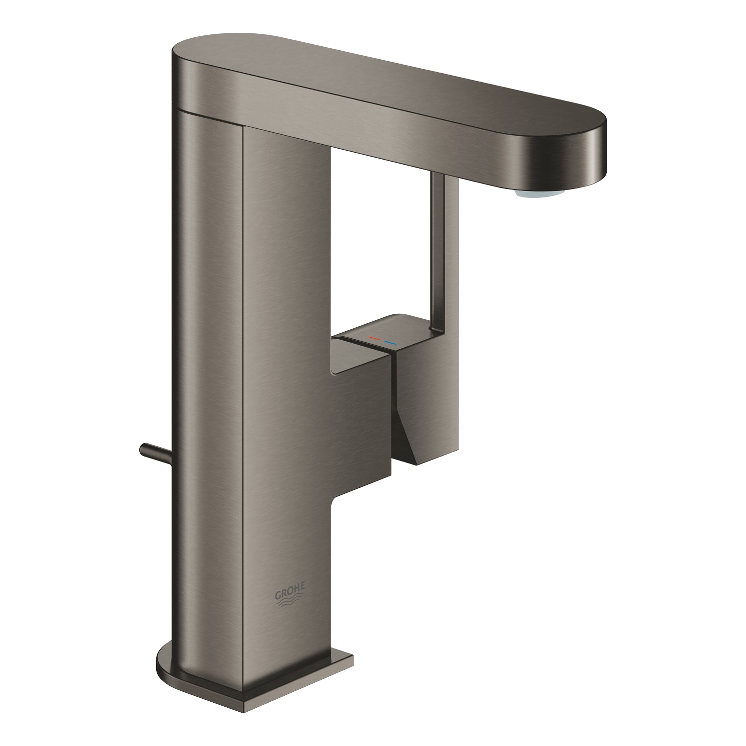 Grohe Plus Yüksek Lavabo Bataryası, Sifon Kumandalı, Fırçalı Sert Grafit (M Boy) - alternatif görünüm - GROHE 23871AL3