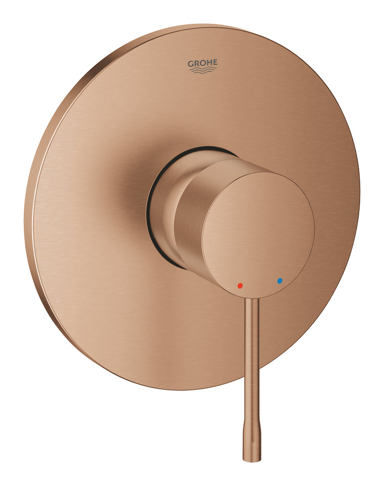 Grohe Essence New Ankastre Duş Bataryası (Sıva Üstü Grubu), Fırçalı Bakır - GROHE 24057DL1