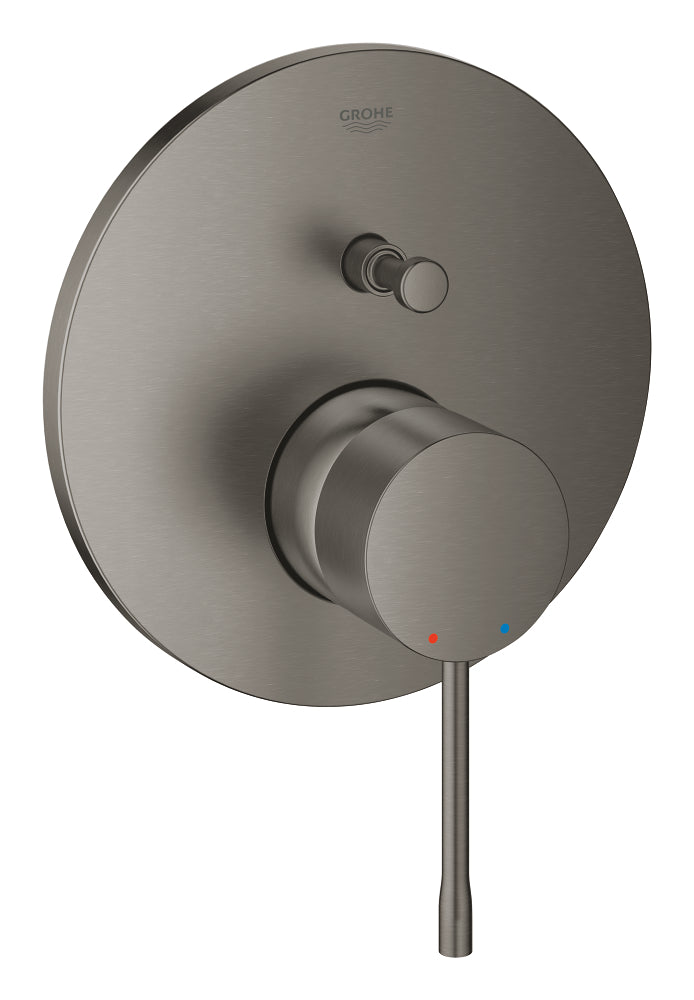 Grohe Essence Ankastre Banyo/Duş Bataryası (Sıva Üstü Grubu), Fırçalı Sert Grafit - GROHE 24058AL1