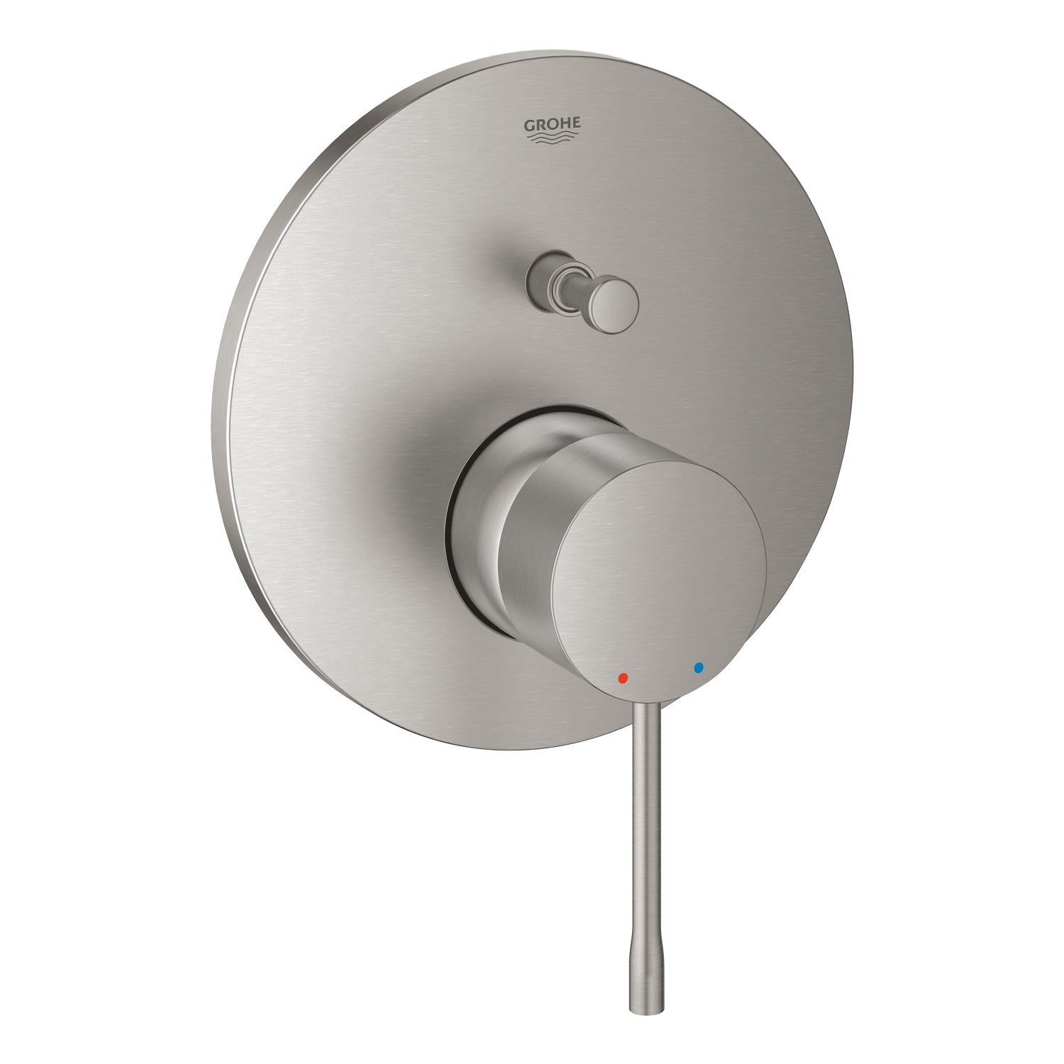 Grohe Essence Ankastre Banyo/Duş Bataryası (Sıva Üstü Grubu), Paslanmaz Çelik - alternatif görünüm - GROHE 24058DC1