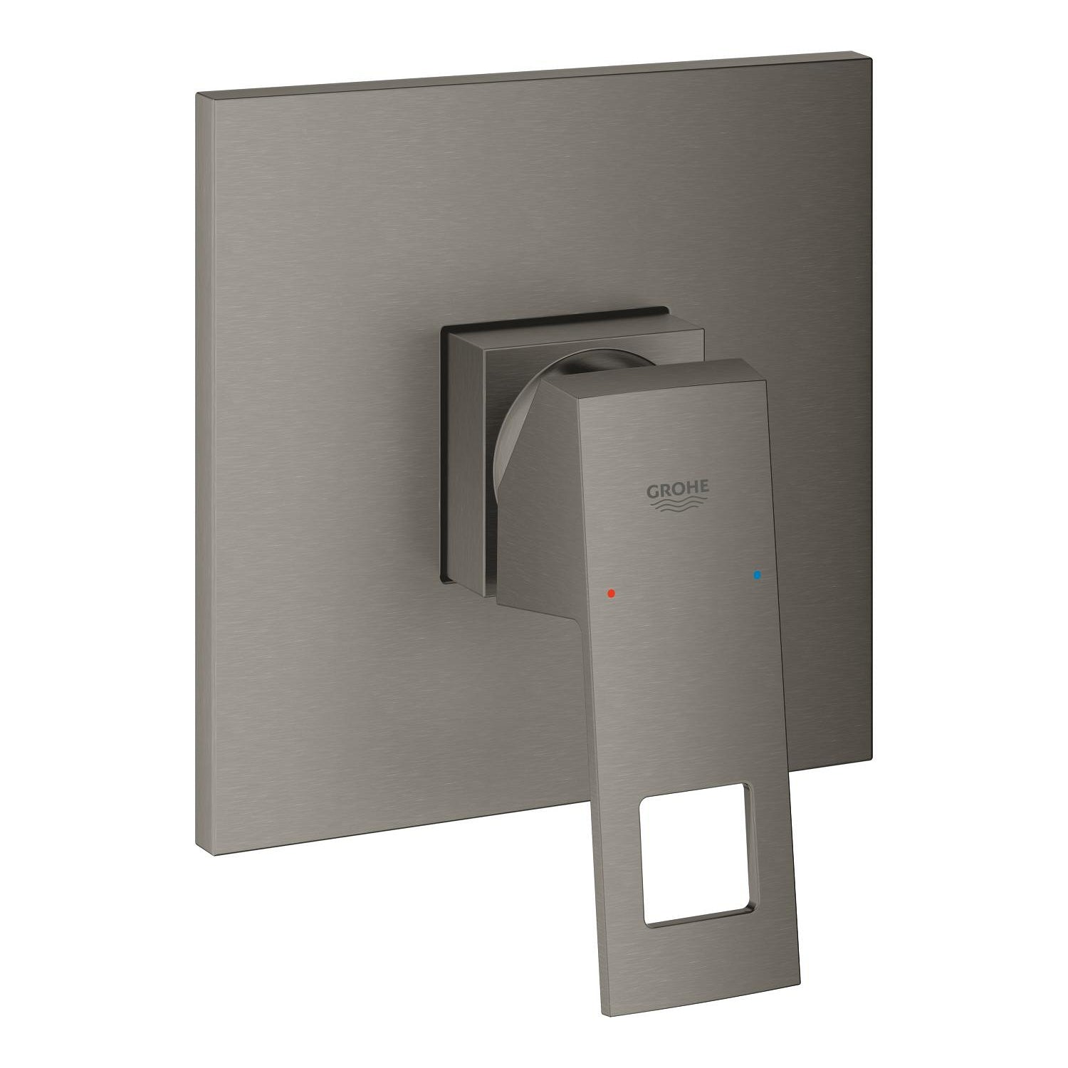 Grohe Eurocube Ankastre Duş Bataryası, Fırçalı Sert Grafit (Sıva Üstü Grubu) - alternatif görünüm - GROHE 24061AL0