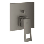 Grohe Eurocube Ankastre Banyo/Duş Bataryası (Sıva Üstü Grubu), Fırçalı Sert Grafit - alternatif görünüm - GROHE 24062AL0