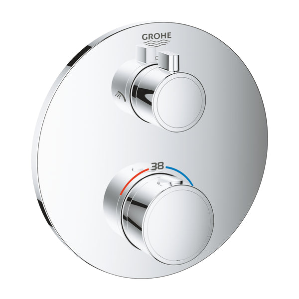 Grohe Grohtherm Termostatik Banyo/Duş Bataryası (Sıva Üstü Grubu), 2 Yollu