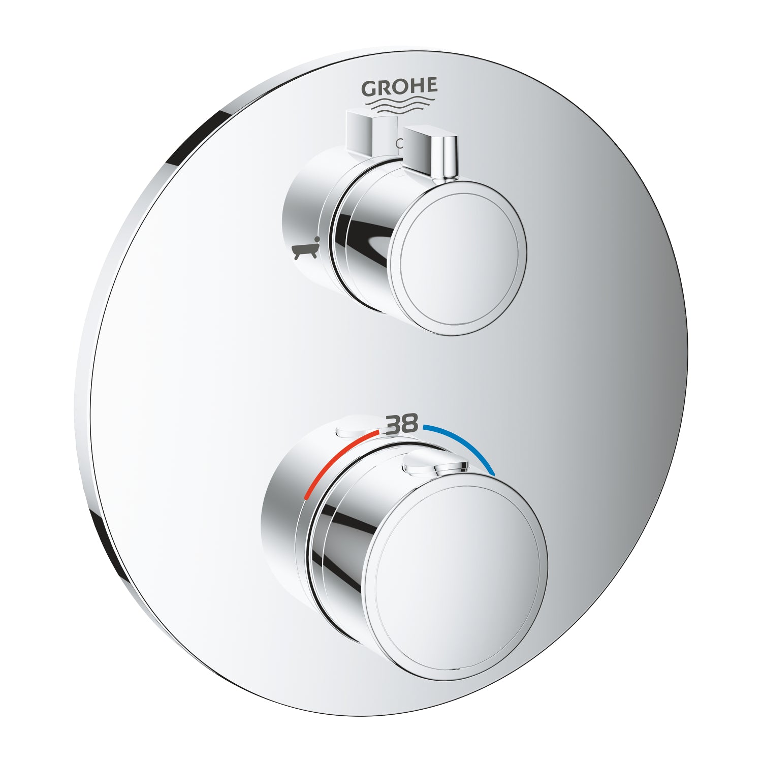 Grohe Grohtherm Termostatik Banyo/Duş Bataryası (Sıva Üstü Grubu) - alternatif görünüm - GROHE 24077000