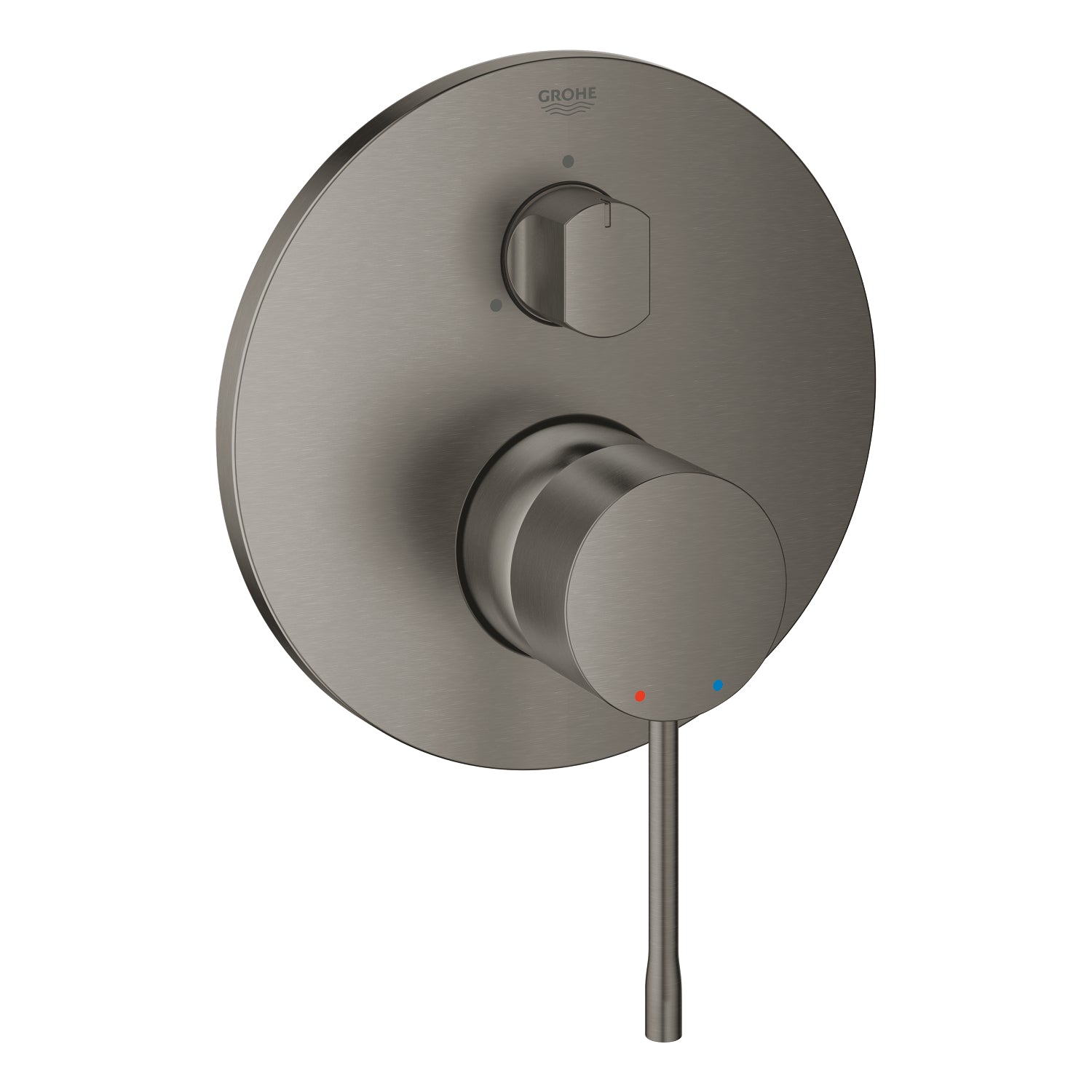 Grohe Essence Ankastre Banyo/Duş Bataryası (Sıva Üstü Grubu), 3 Yollu, Fırçalı Sert Grafit - alternatif görünüm - GROHE 24092AL1