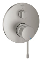 Grohe Essence Ankastre Banyo/Duş Bataryası (Sıva Üstü Grubu), 3 Yollu, Paslanmaz Çelik - GROHE 24092DC1