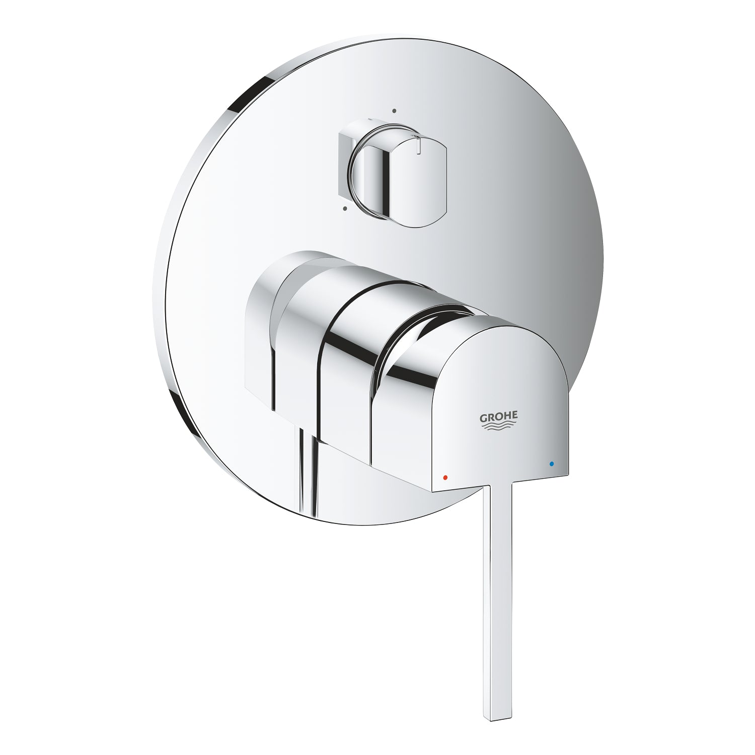 Grohe Plus Ankastre Banyo/Duş Bataryası (Sıva Üstü Grubu), 3 Yollu - alternatif görünüm - GROHE 24093003