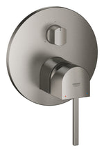 Grohe Plus Ankastre Banyo Bataryası (3 Yollu, Sıva Üstü Grubu), Fırçalı Sert Grafit - GROHE 24093AL3