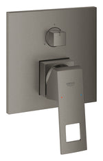 Grohe Eurocube Ankastre Banyo Bataryası (3 Yollu, Sıva Üstü Grubu), Fırçalı Sert Grafit - GROHE 24094AL0