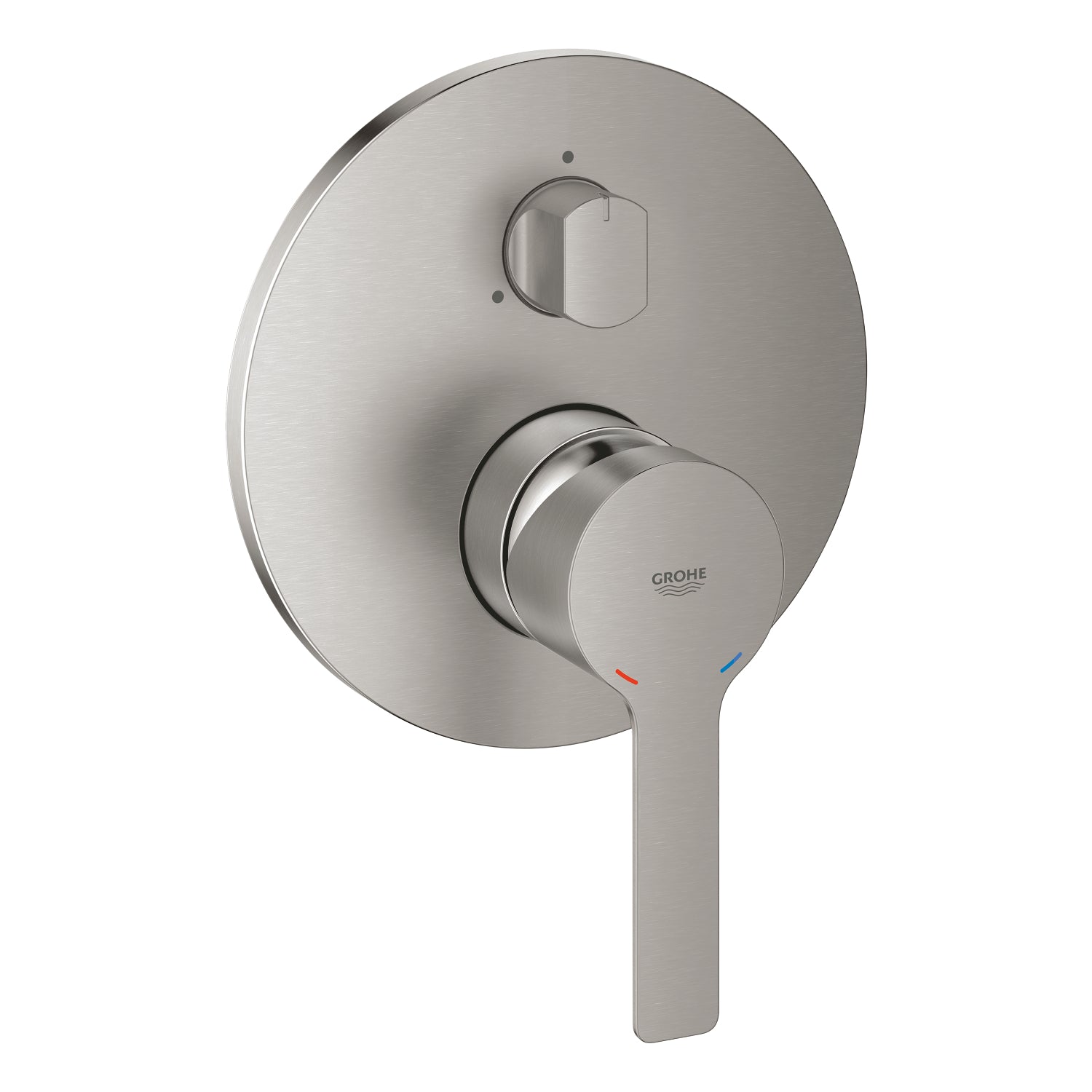 Grohe Lineare Ankastre Banyo/Duş Bataryası (Sıva Üstü Grubu), 3 Yollu, Paslanmaz Çelik - alternatif görünüm - GROHE 24095DC1