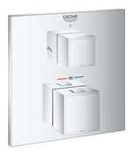 Grohe Grohtherm Cube Termostatik Banyo/Duş Bataryası (Sıva Üstü Grubu) - GROHE 24154000