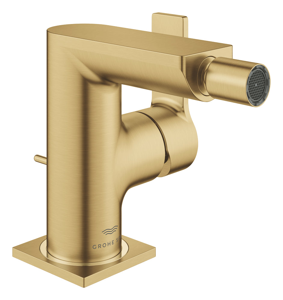 Grohe Allure Sifon Kumandalı Bide Bataryası, Fırçalı Altın - GROHE 24160GN1
