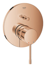 Grohe Essence New Ankastre Banyo/Duş Bataryası (Sıva Üstü Grubu), Bakır - GROHE 24167DA1