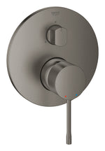 Grohe Essence Ankastre Banyo/Duş Bataryası (Sıva Üstü Grubu), 3 Yollu, Fırçalı Sert Grafit - GROHE 24169AL1