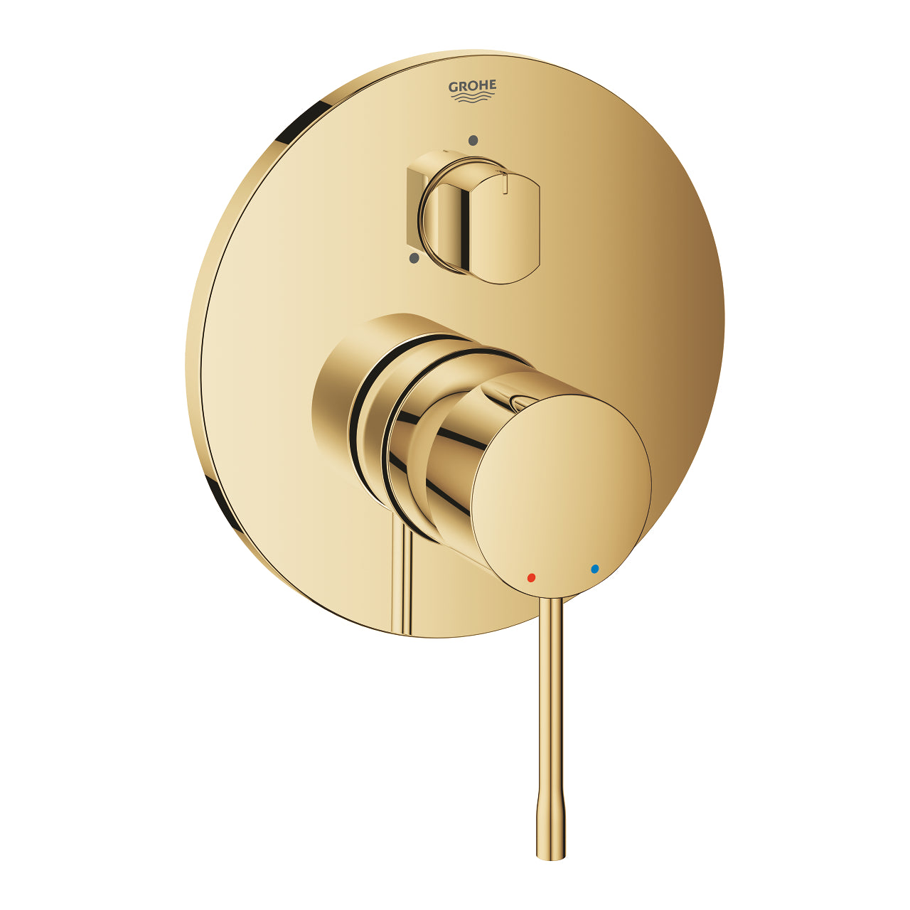 Grohe Essence Ankastre Banyo/Duş Bataryası (Sıva Üstü Grubu), 3 Yollu, Altın