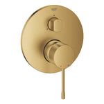 Grohe Essence Ankastre Banyo/Duş Bataryası (Sıva Üstü Grubu), 3 Yollu, Fırçalı Altın - alternatif görünüm - GROHE 24169GN1