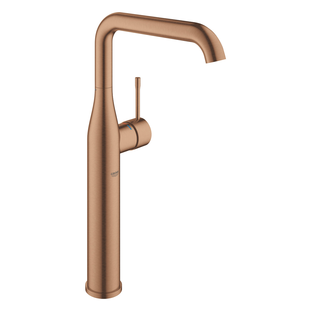 Grohe Essence New Tezgah Üstü Lavabo Bataryası, Fırçalı Bakır