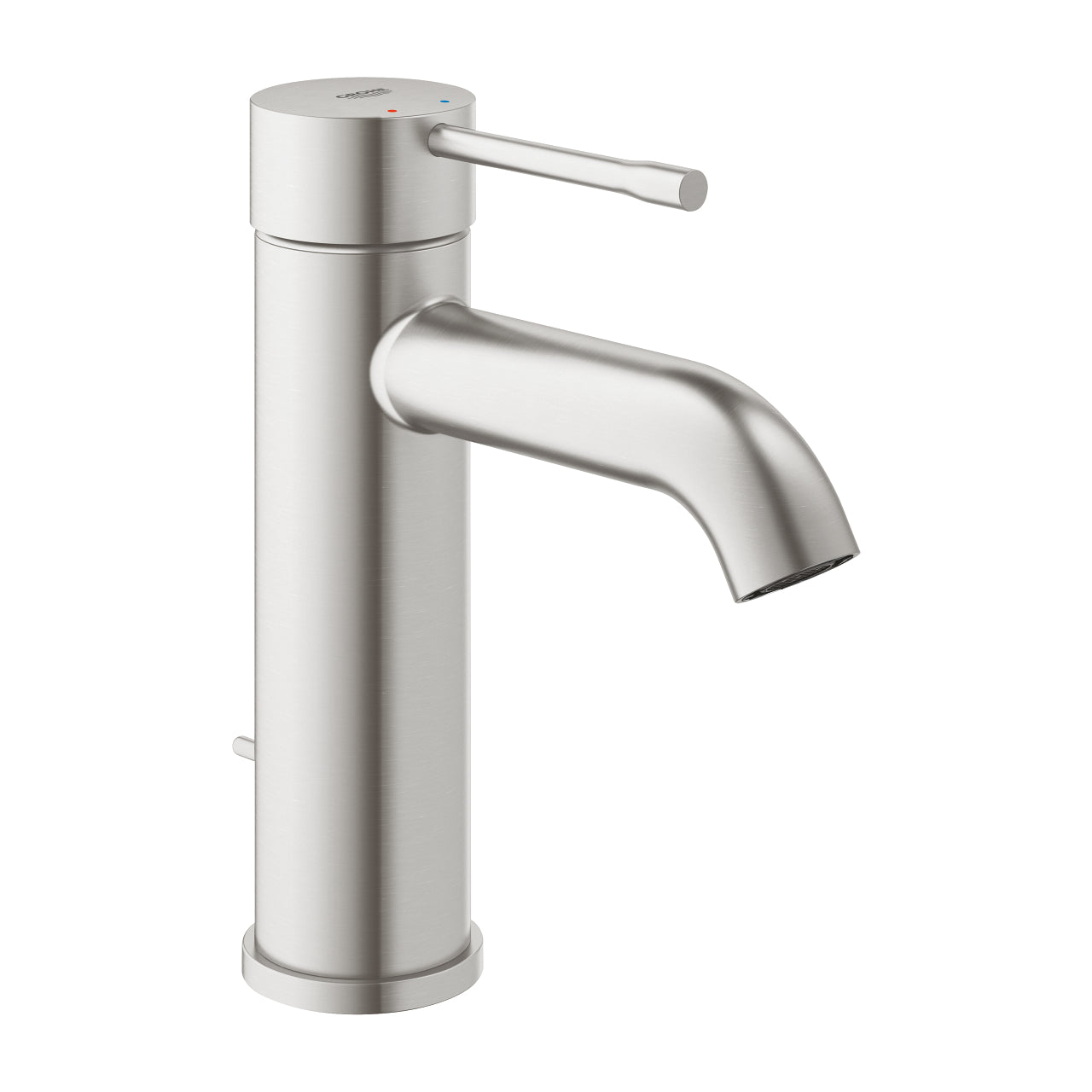 Grohe Essence New Lavabo Bataryası, Sifon Kumandalı, Paslanmaz Çelik