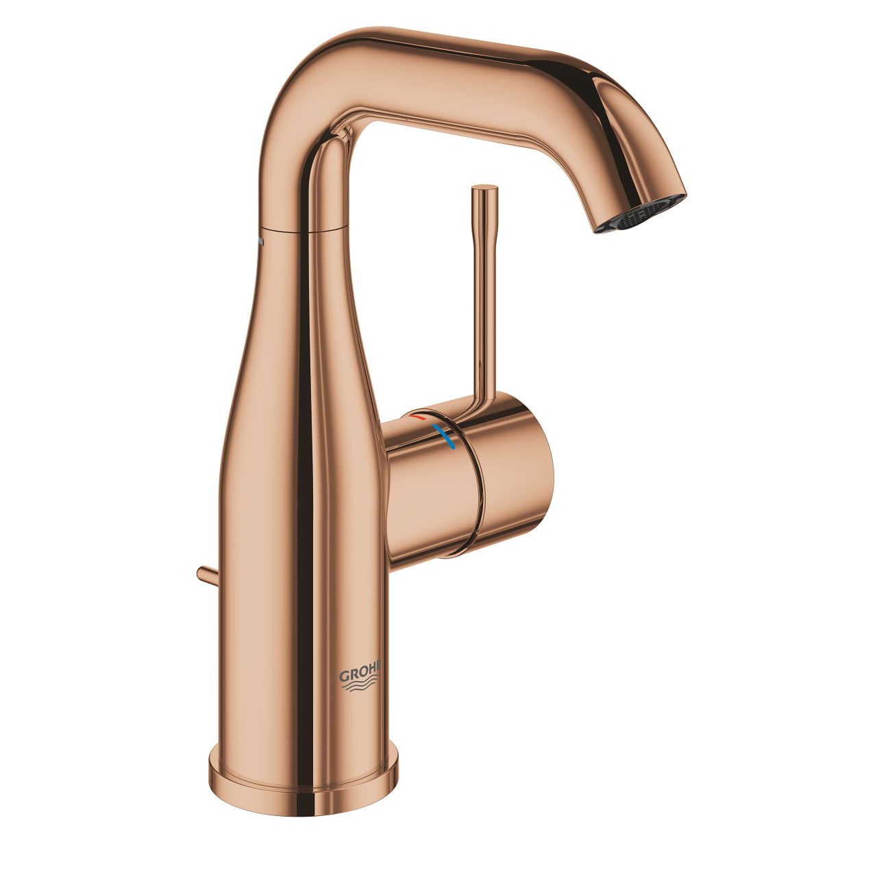Grohe Essence New Lavabo Bataryası, Bakır, Sifon Kumandalı