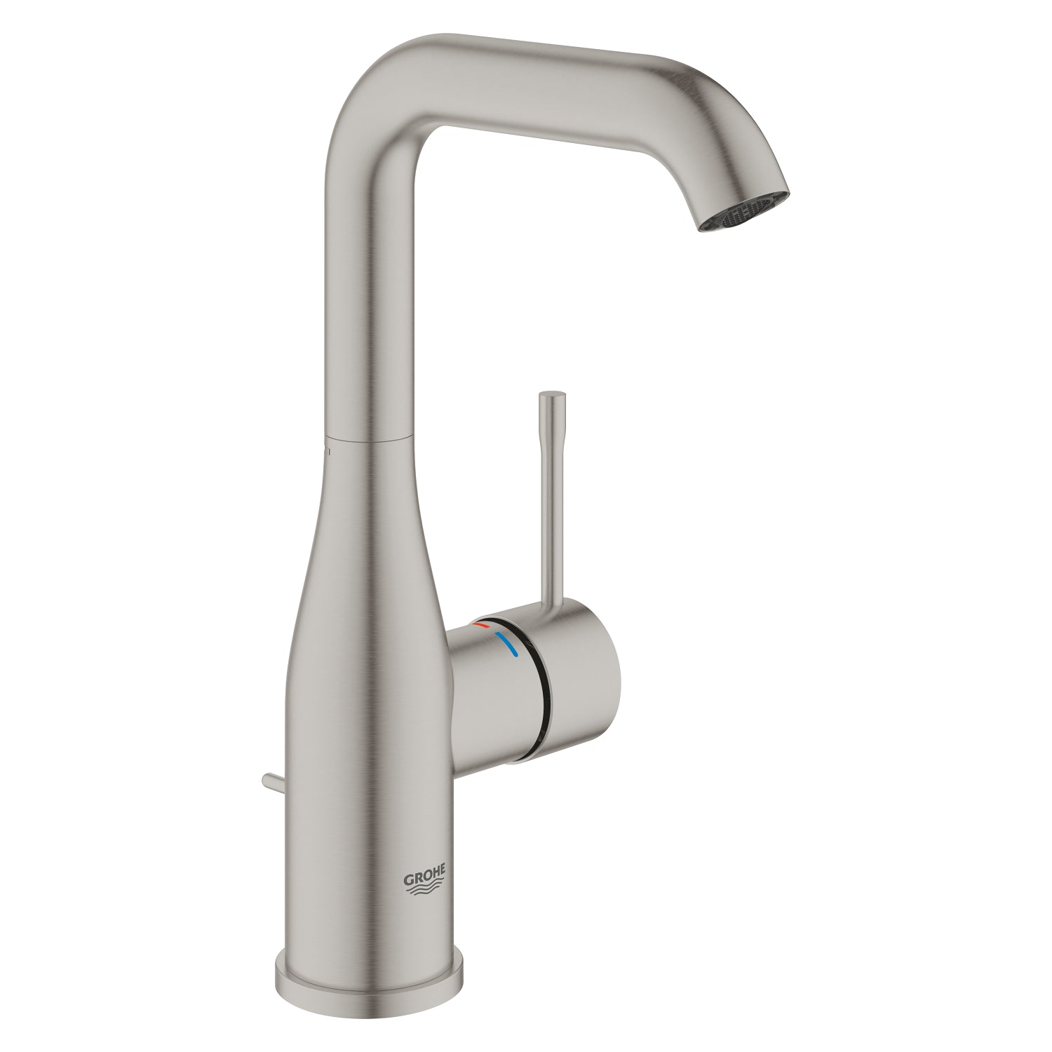 Grohe Essence Yüksek Lavabo Bataryası, Sifon Kumandalı, Paslanmaz Çelik - alternatif görünüm - GROHE 24174DC1