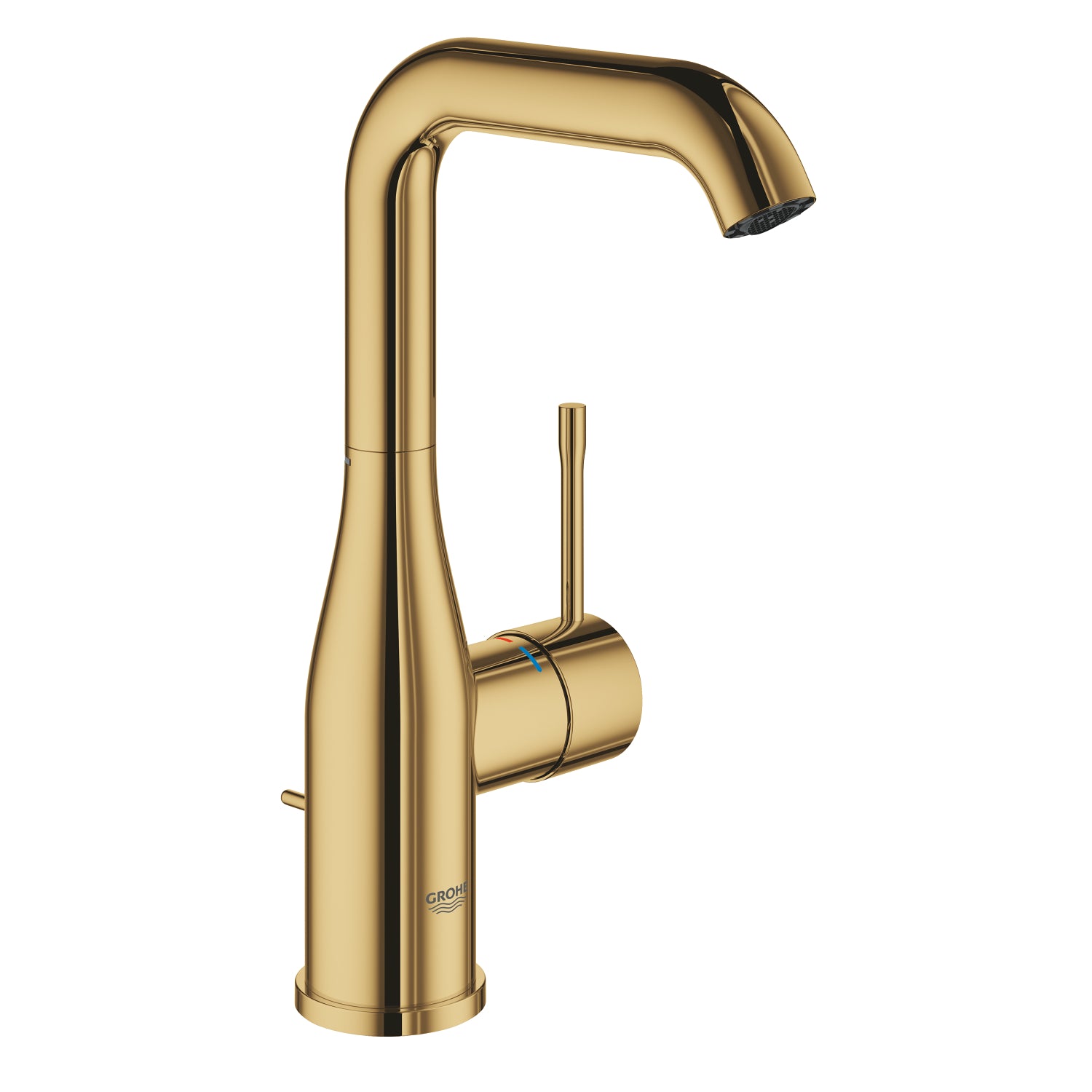 Grohe Essence Yüksek Lavabo Bataryası, Sifon Kumandalı, Altın - alternatif görünüm - GROHE 24174GL1