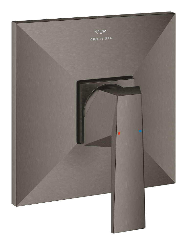 Grohe Allure Brilliant Ankastre Duş Bataryası (Sıva Üstü Grubu), Fırçalı Sert Grafit - GROHE 24277AL0