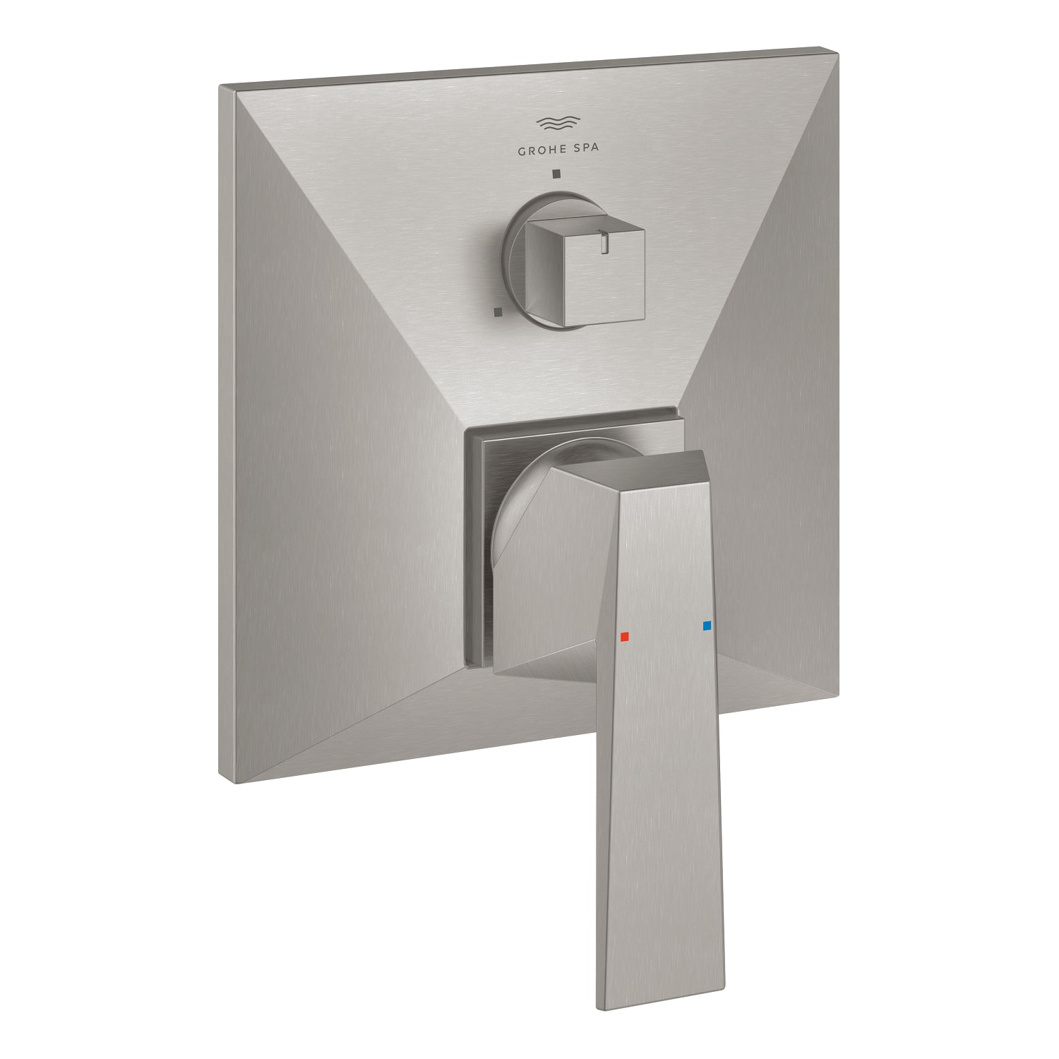Grohe Allure Brilliant Ankastre Banyo ve Duş Bataryası (Sıva Üstü Grubu), 3 Yollu, Paslanmaz Çelik - alternatif görünüm - GROHE 24340DC0