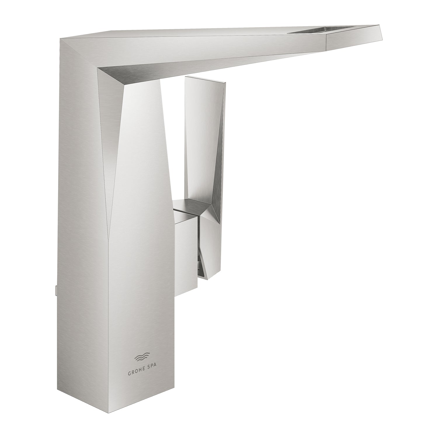 Grohe Allure Brilliant Sifon Kumandalı Lavabo Bataryası (L-Boy), Paslanmaz Çelik - alternatif görünüm - GROHE 24344DC0