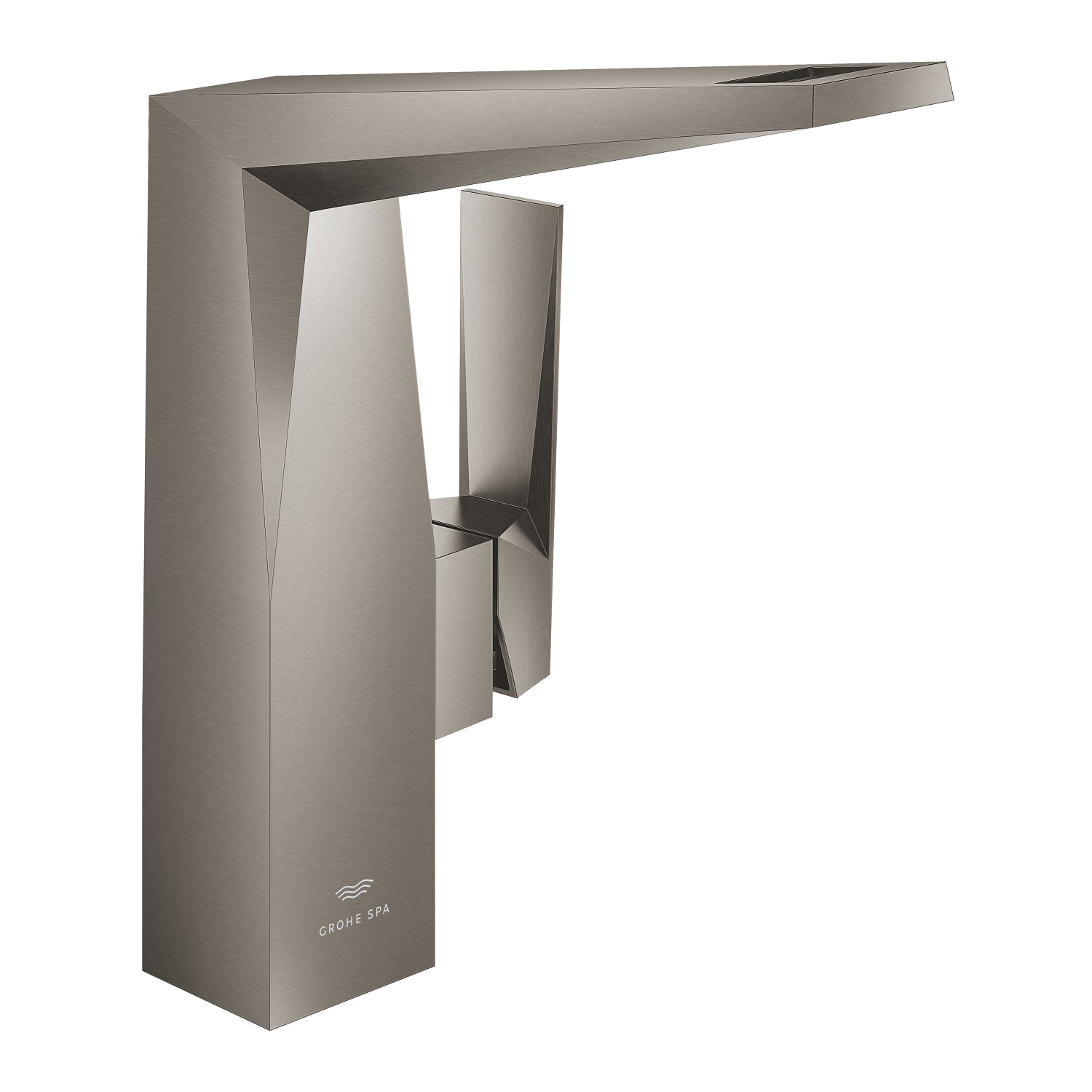 Grohe Allure Brilliant Yüksek Lavabo Bataryası (L-Boy), Fırçalı Sert Grafit - alternatif görünüm - GROHE 24345AL0