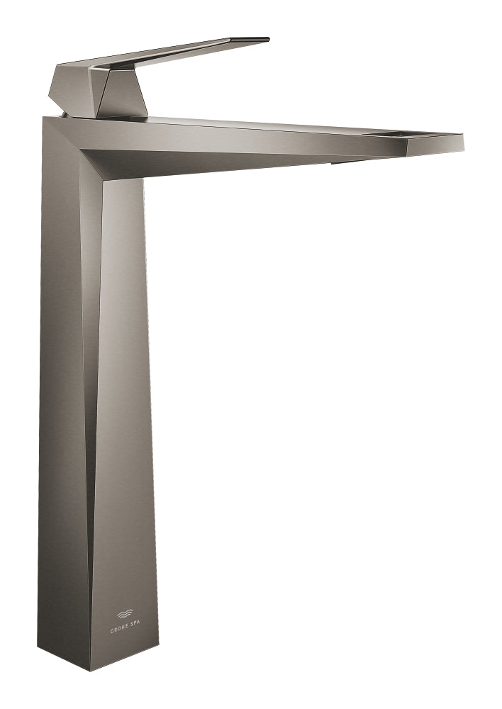Grohe Allure Brilliant Tezgah Üstü Lavabo Bataryası, Fırçalı Sert Grafit - GROHE 24346AL0