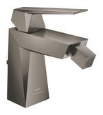 Grohe Allure Brilliant Sifon Kumandalı Bide Bataryası, Fırçalı Sert Grafit - GROHE 24347AL0
