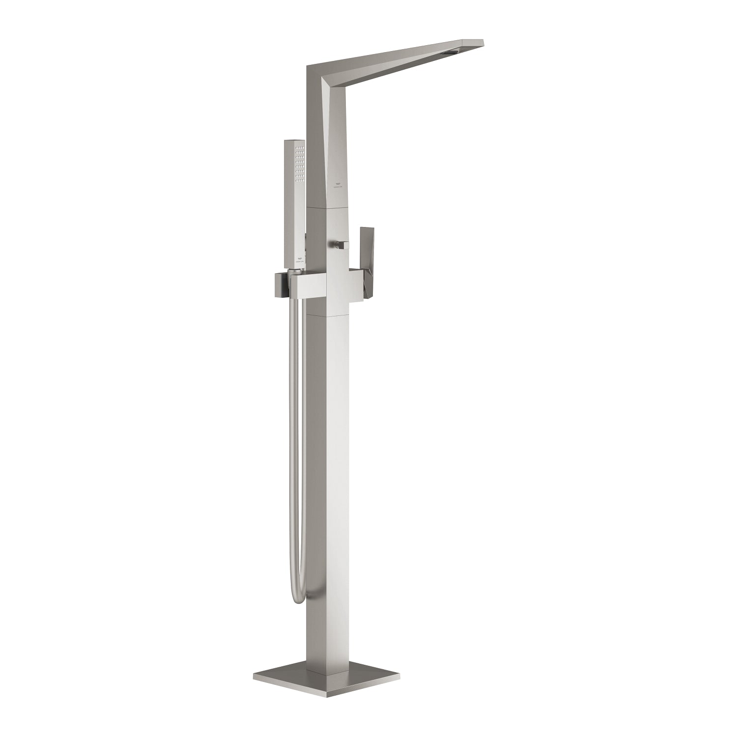 Grohe Allure Brilliant Yerden Küvet Bataryası, Paslanmaz Çelik - alternatif görünüm - GROHE 24348DC0