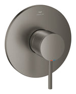 Grohe Atrio Ankastre Duş Bataryası (Sıva Üstü Grubu), Fırçalı Sert Grafit - GROHE 24354AL0