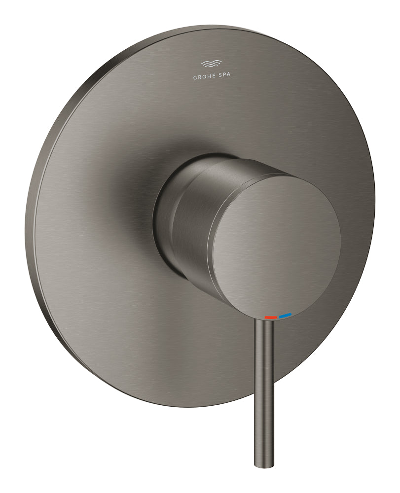 Grohe Atrio Ankastre Duş Bataryası (Sıva Üstü Grubu), Fırçalı Sert Grafit - GROHE 24354AL0