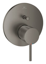 Grohe Atrio Ankastre Banyo/Duş Bataryası (Sıva Üstü Grubu), Fırçalı Sert Grafit - GROHE 24355AL0