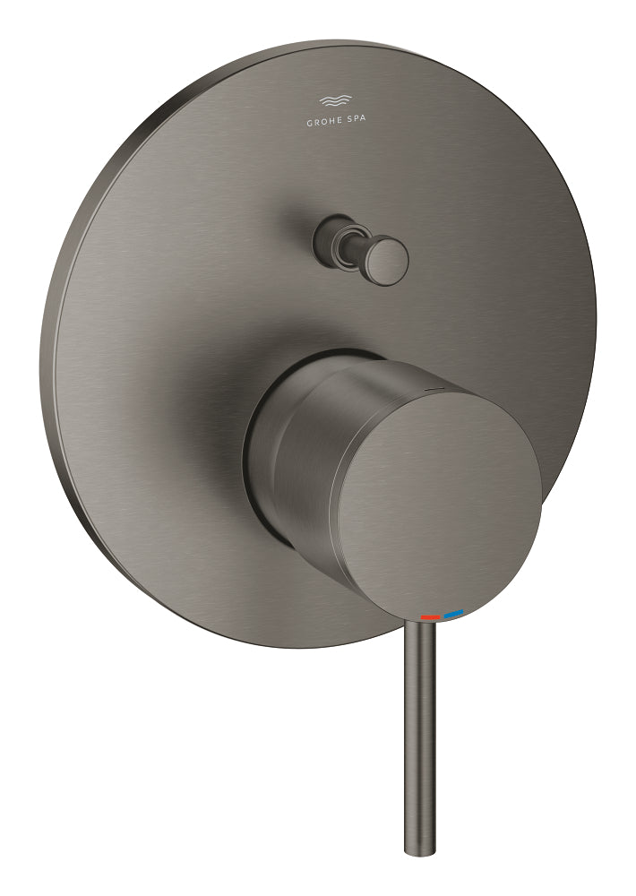 Grohe Atrio Ankastre Banyo/Duş Bataryası (Sıva Üstü Grubu), Fırçalı Sert Grafit - GROHE 24355AL0