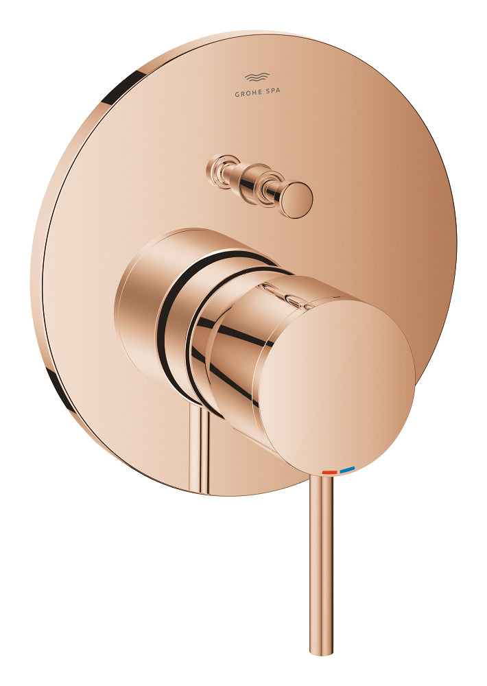 Grohe Atrio Ankastre Banyo/Duş Bataryası (Sıva Üstü Grubu), Bakır - GROHE 24355DA0