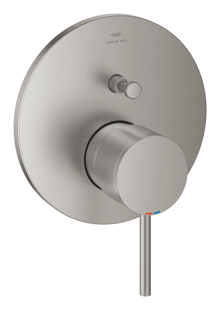 Grohe Atrio Ankastre Banyo/Duş Bataryası (Sıva Üstü Grubu), Paslanmaz Çelik - GROHE 24355DC0