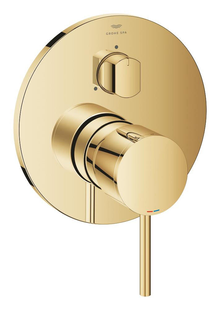 Grohe Atrio Ankastre Banyo/Duş Bataryası (Sıva Üstü Grubu), 3 Yollu, Altın - GROHE 24356GL0