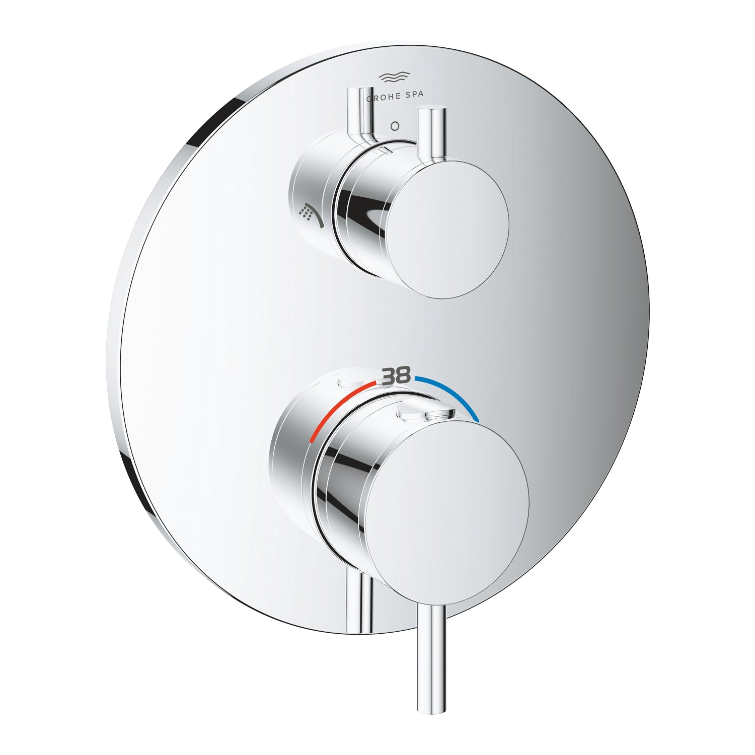 Grohe Atrio Termostatik Banyo/Duş Bataryası (Sıva Üstü Grubu), 2 Yollu - alternatif görünüm - GROHE 24358000