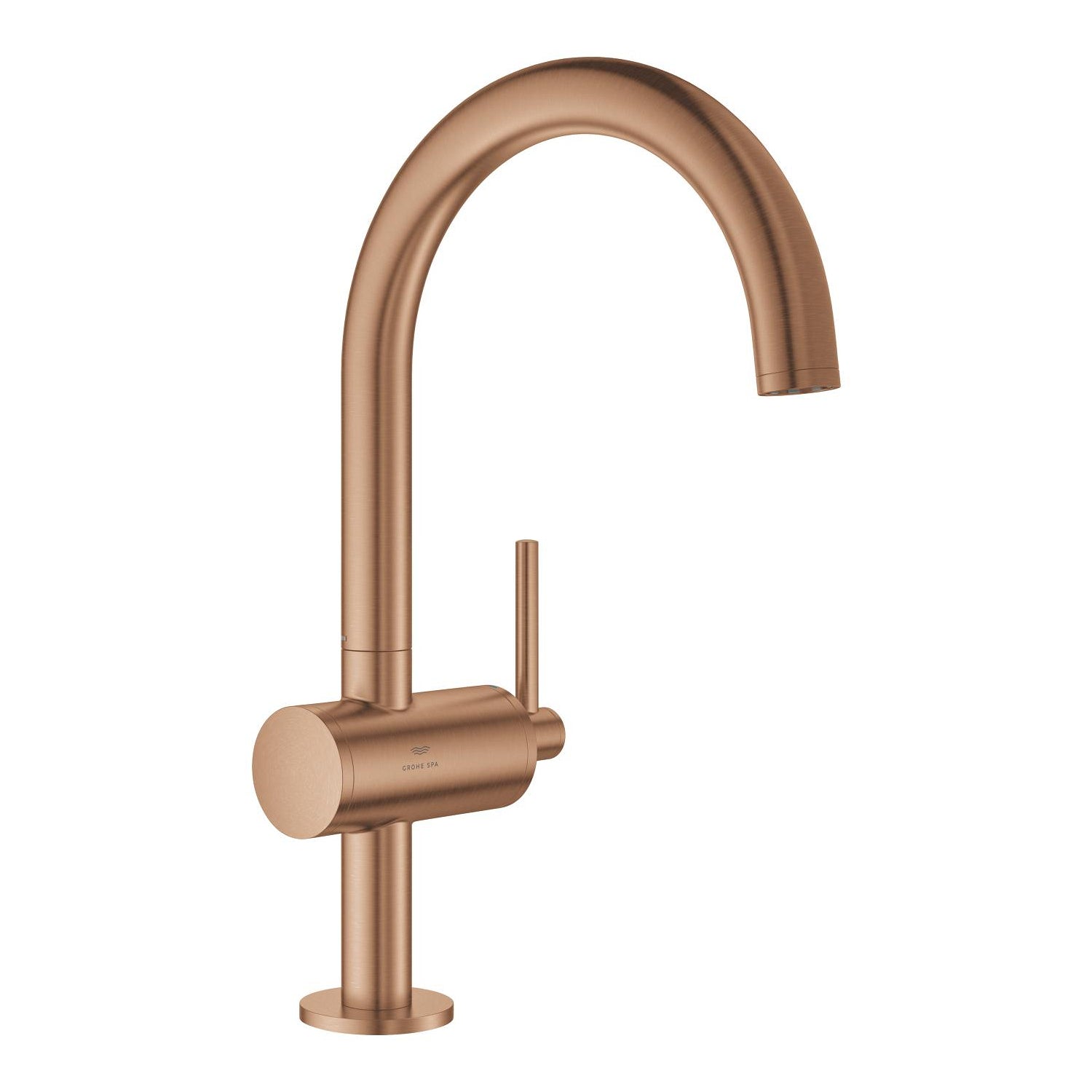 Grohe Atrio Yüksek Lavabo Bataryası (L-Boy), Fırçalı Bakır - alternatif görünüm - GROHE 24362DL0