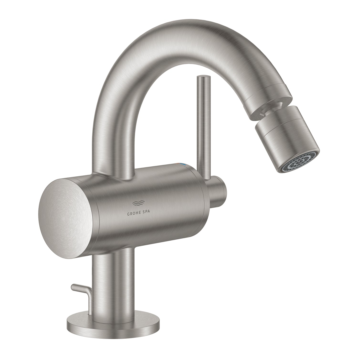 Grohe Atrio Sifon Kumandalı Bide Bataryası (M-Boy), Paslanmaz Çelik - alternatif görünüm - GROHE 24364DC0