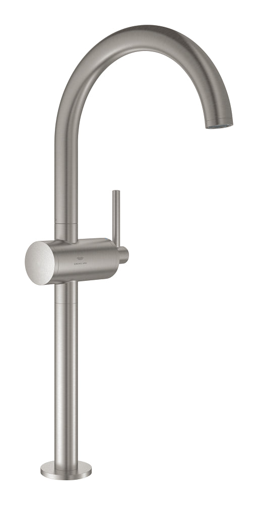 Grohe Atrio Tezgah Üstü Lavabo Bataryası, Paslanmaz Çelik - GROHE 24365DC0