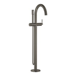Grohe Atrio Tek Yerden Küvet Bataryası (Sıva Üstü Grubu), Fırçalı Sert Grafit - alternatif görünüm - GROHE 24368AL0