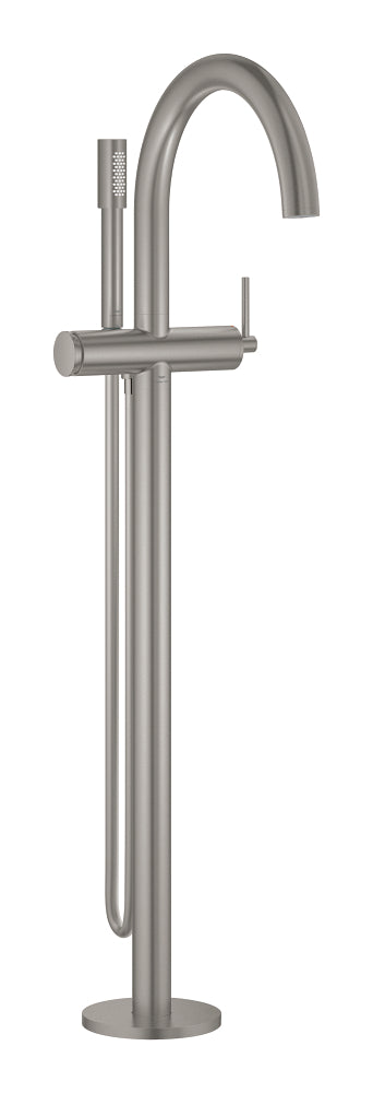 Grohe Atrio Tek Yerden Küvet Bataryası (Sıva Üstü Grubu), Paslanmaz Çelik - GROHE 24368DC0