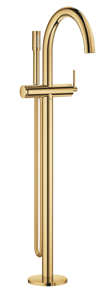 Grohe Atrio Tek Yerden Küvet Bataryası (Sıva Üstü Grubu), Altın - GROHE 24368GL0
