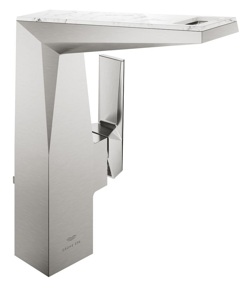 Grohe Allure Brilliant Private Collection L-Boy Sifon Kumandalı Yüksek Lavabo Bataryası, Paslanmaz Çelik - GROHE 24408DC0
